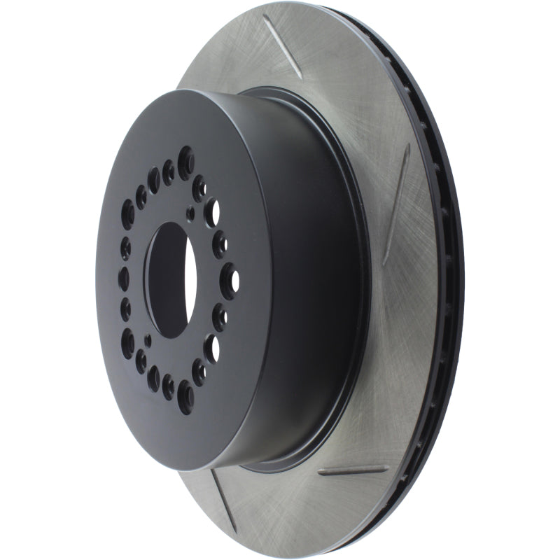Stoptech Power Slot Slotted Rotor - Rear Left - 93-94 Lexus LS Series / 95-00 LS400 / 92-00 SC 400 - OneFastShop