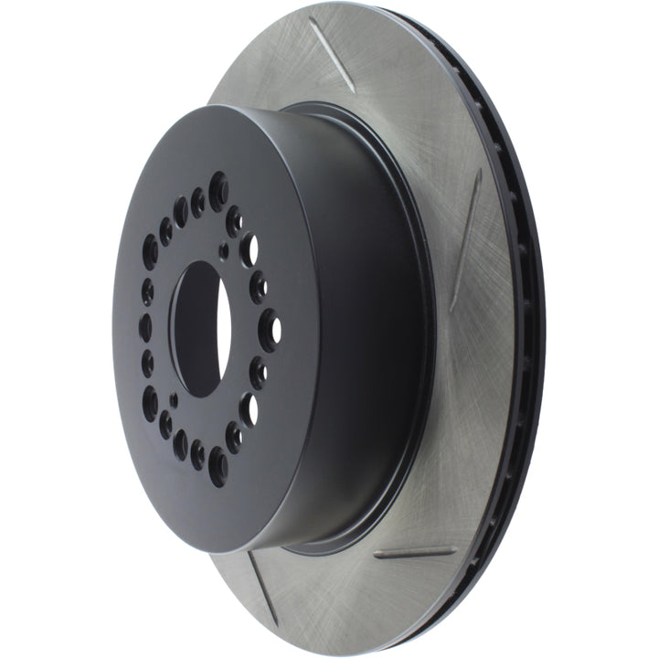 Stoptech Power Slot Slotted Rotor - Rear Left - 93-94 Lexus LS Series / 95-00 LS400 / 92-00 SC 400 - OneFastShop