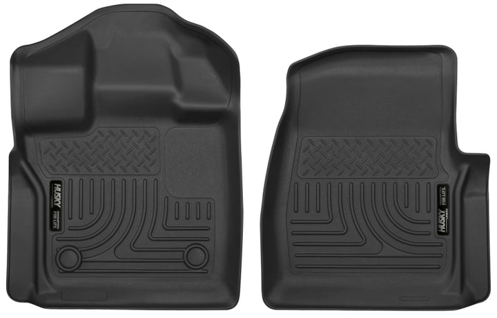 Husky Liners X-Act Contour Black Floor Liners for Ford F-150 Standard Cab 2015-2023 - OneFastShop