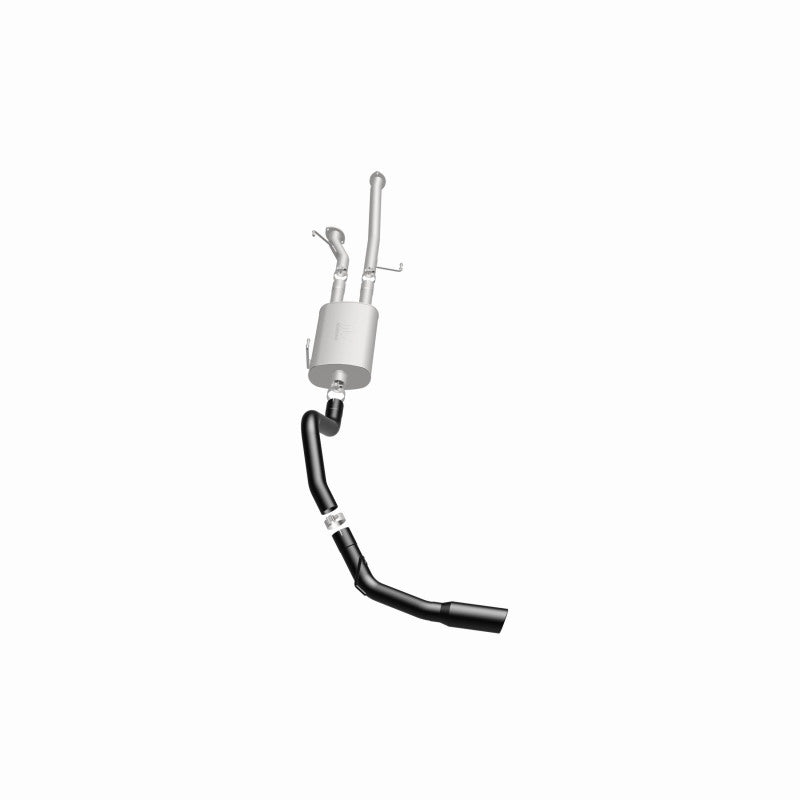 Magnaflow Cat-Back Exhaust Street Series 3in SS Black Tips Single Side Exit Toyota Tundra 14-16 V8 4.6/5.7L - OneFastShop