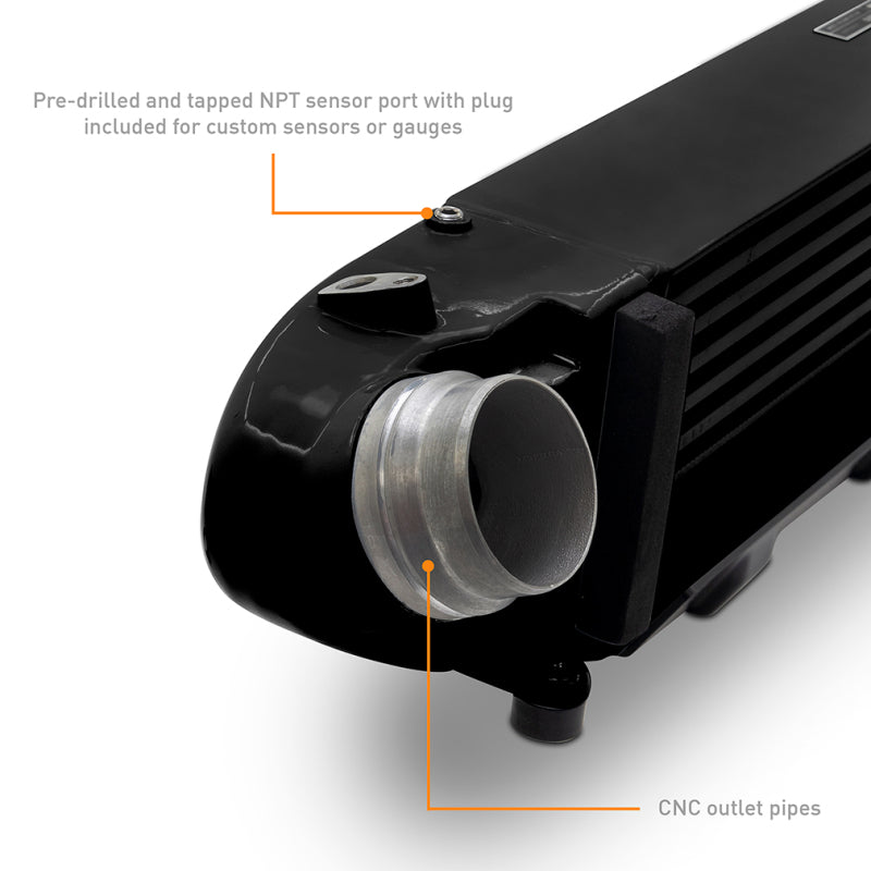 Mishimoto 2024+ Performance Intercooler for Ford Mustang EcoBoost – Black - OneFastShop