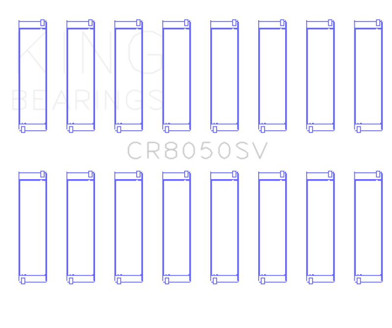 King Engine Bearings Rod Bearing Set for 11+ BMW S63/S63N/N63/N63N - OneFastShop