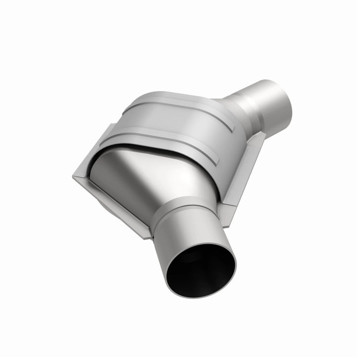 Magnaflow Conv Universal 2.00 Angled In Out OEM Compatible with 1996-2005 Subaru Lincoln Continental and Legacy Models