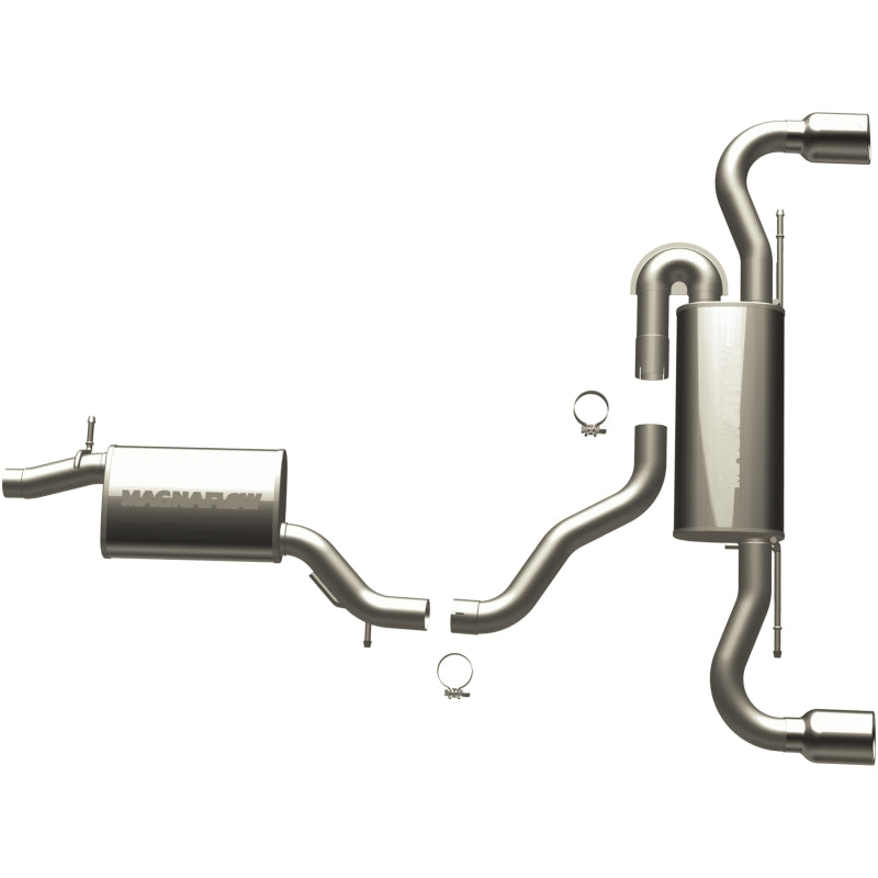 Magnaflow Cat-Back Exhaust System 2008 Audi TT Quattro 3.2L - OneFastShop