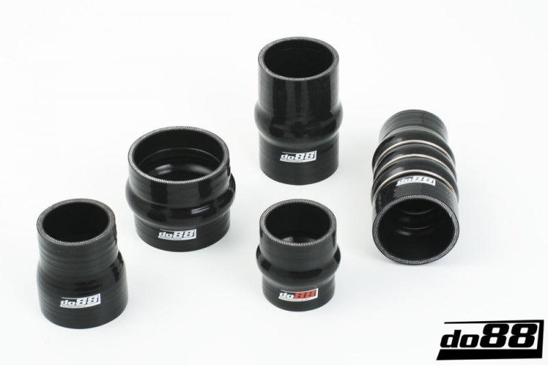 do88 Silicone Pressure Hose Kit - Saab 900 Turbo 1984-1993 - Black