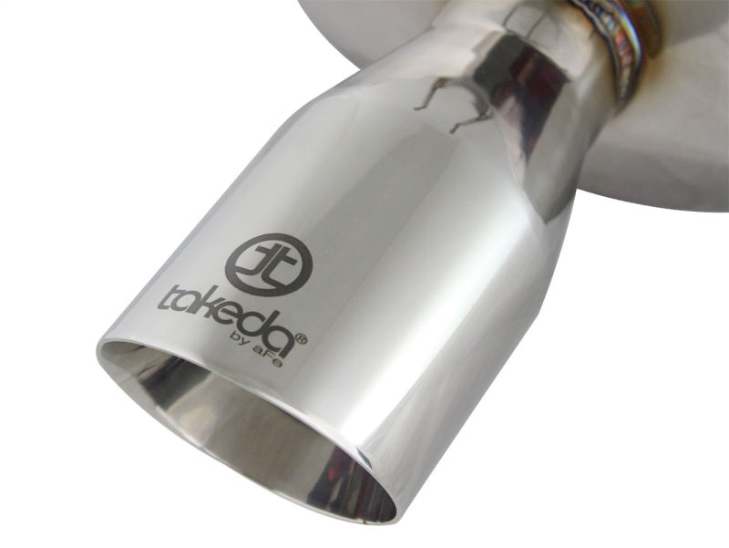 aFe Takeda 304SS Axle-Back Exhaust with Polished Tip for 12-15 Honda Civic L4 1.8L