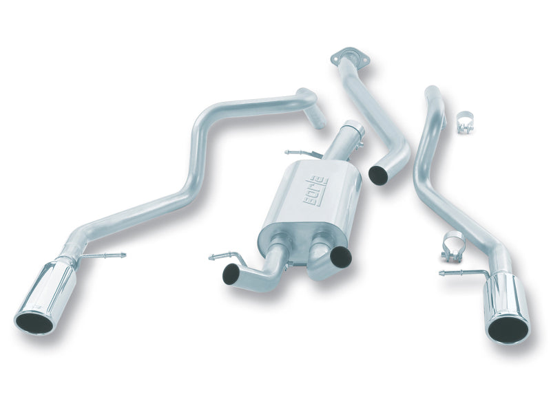 Borla Cat-Back Exhaust - GMC Sierra 1500 1999-2007, Sierra 1500 Classic, Chevrolet Silverado 1500