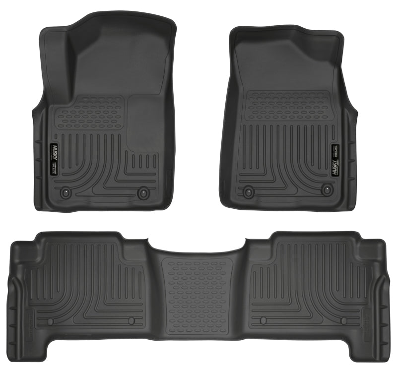 Husky Liners WeatherBeater Combo Black Floor Liners for 2011 Infiniti QX56
