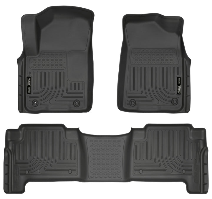 Husky Liners WeatherBeater Combo Black Floor Liners for 2011 Infiniti QX56