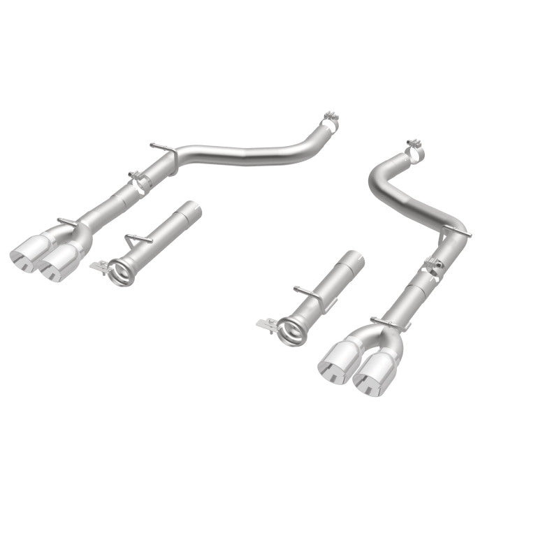 MagnaFlow Axle-Back – SS 2.5 in. Quad Split Rear 3.5 in. Tip for 2015 Dodge Challenger R/T 5.7L