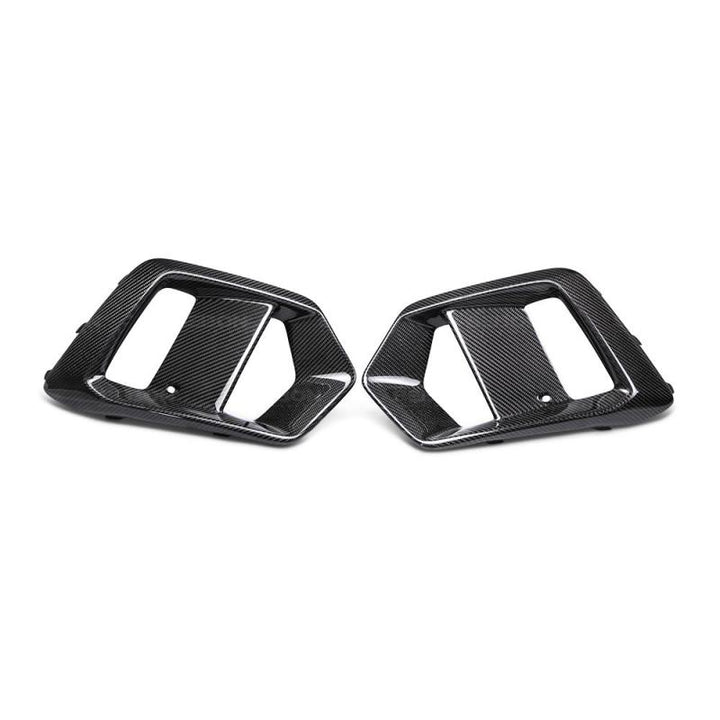 Seibon Carbon Fiber Fog Light Surrounds for 16-18 Ford Focus RS