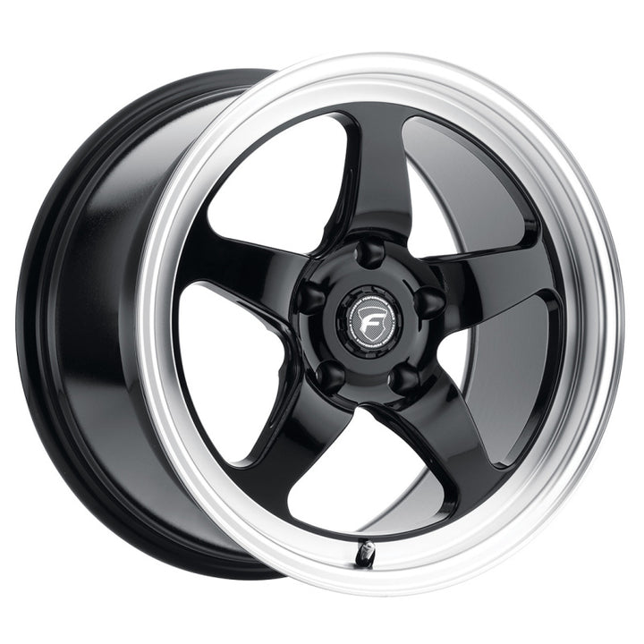 Forgestar D5 Drag Gloss Black Wheel 18x5.0 / 5x115 BP / ET-37 - OneFastShop