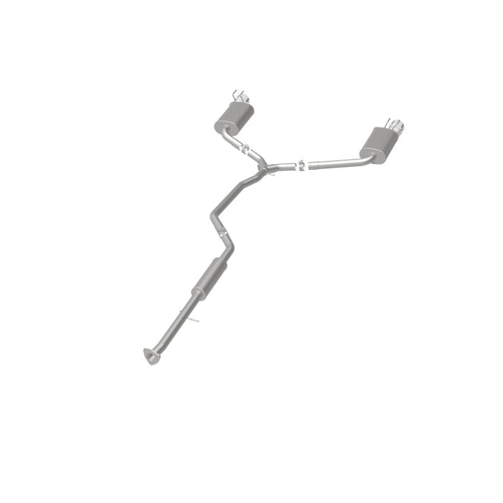 Magnaflow Street Series Cat-Back Exhaust System Honda Accord 3.5L V6 2.5in SS Dual Split Rear Polished Tip (2013-2017) - OneFastShop