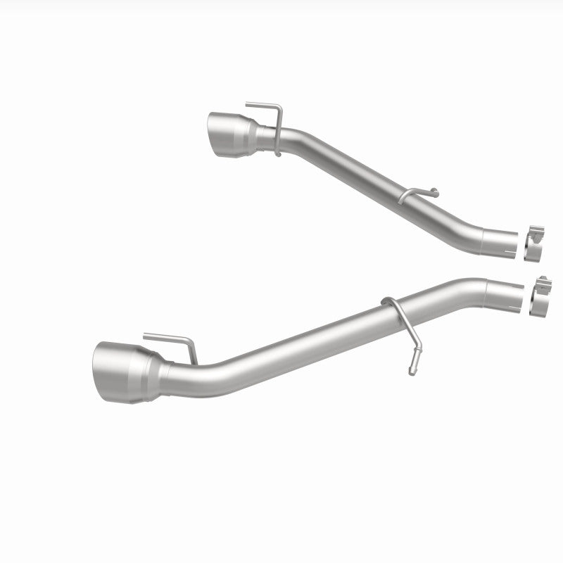 MagnaFlow Race Axle Back Exhaust System with Dual Polished Tips for 2016 Chevy Camaro 3.6L V6 - OneFastShop