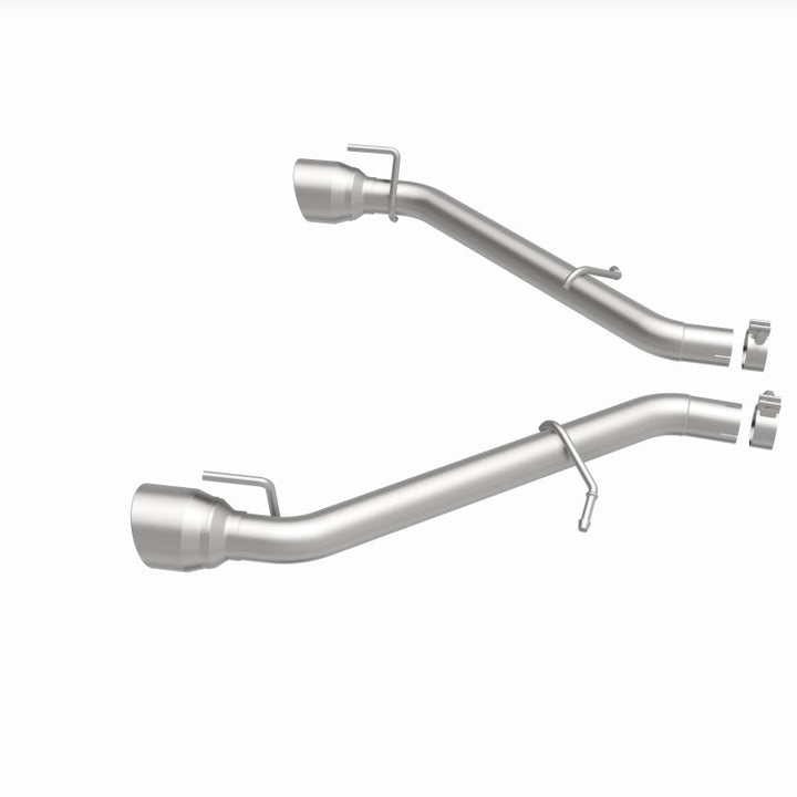 MagnaFlow Race Axle Back Exhaust System with Dual Polished Tips for 2016 Chevy Camaro 3.6L V6 - OneFastShop