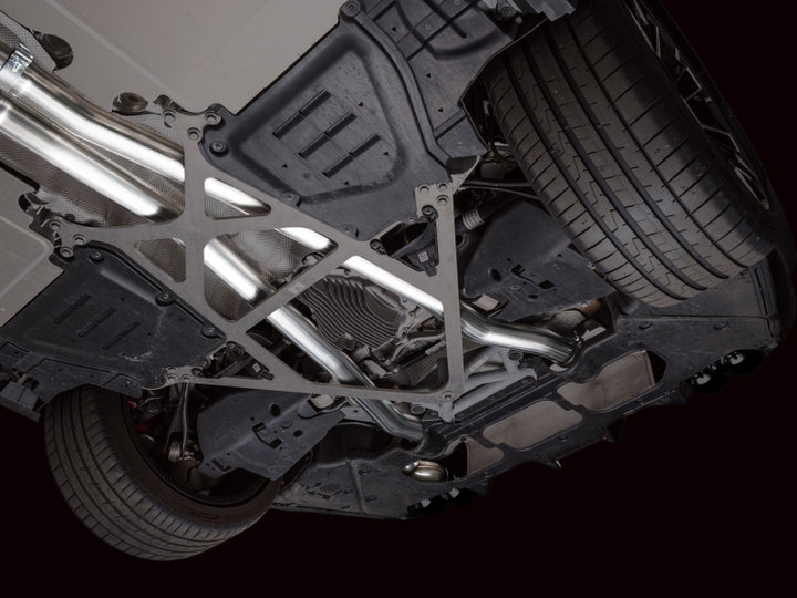AWE Tuning BMW G90/G99 M5 Track Edition Cat-Back Exhaust Diamond Black Tips