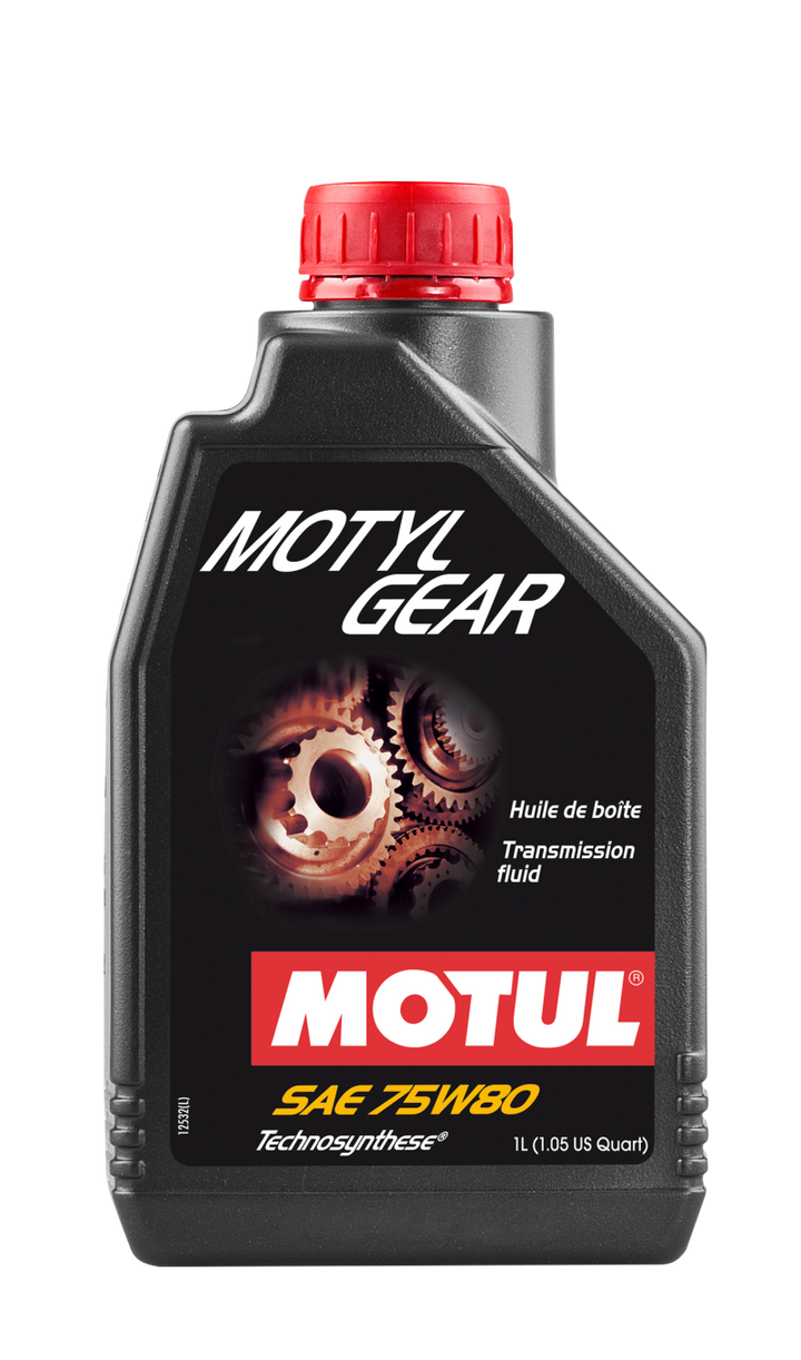 Motul 1L MOTYLGEAR 75W80 Transmission – Technosynthese – API GL-5 / MIL-L-2105D - OneFastShop