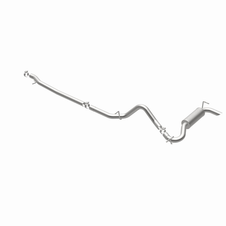 Magnaflow Cat-Back Performance Exhaust for 12-14 Jeep Wrangler 4dr Single Straight Rear P/S Exit Stainless Steel - OneFastShop