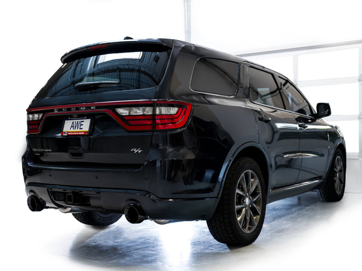 AWE Tuning Touring Edition Exhaust with Diamond Black Tips for 11-24 Dodge Durango 5.7L - OneFastShop