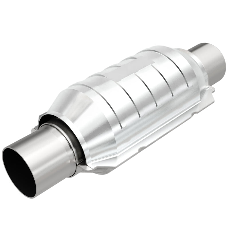 Magnaflow Universal Catalytic Converter 3in Center/Center Round 9in x 5.125in x 13in - Fits Various Models