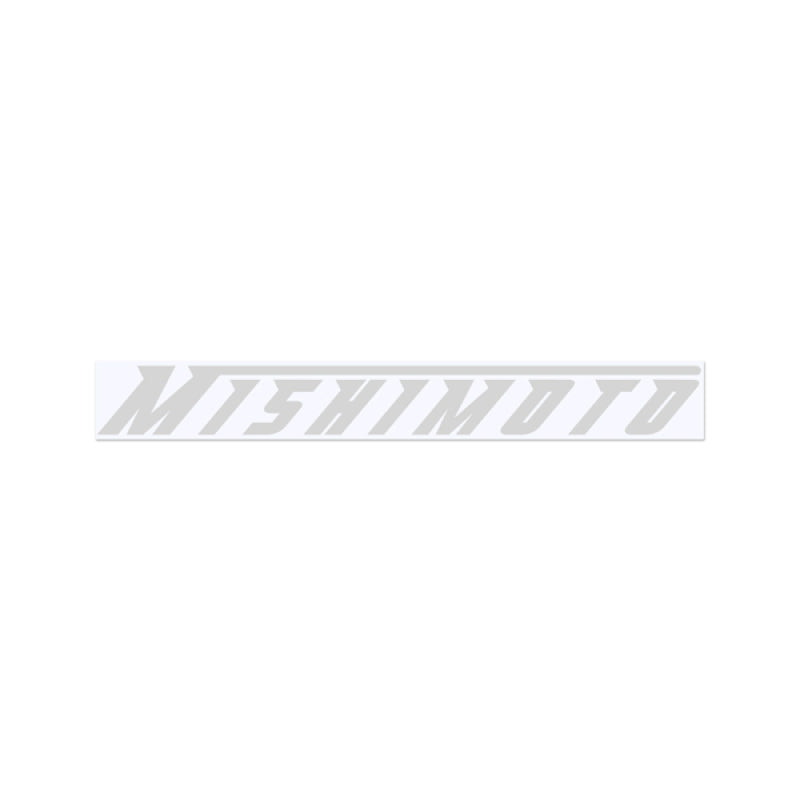 Mishimoto Decal Small Silver Vinyl Sticker For Cars Trucks