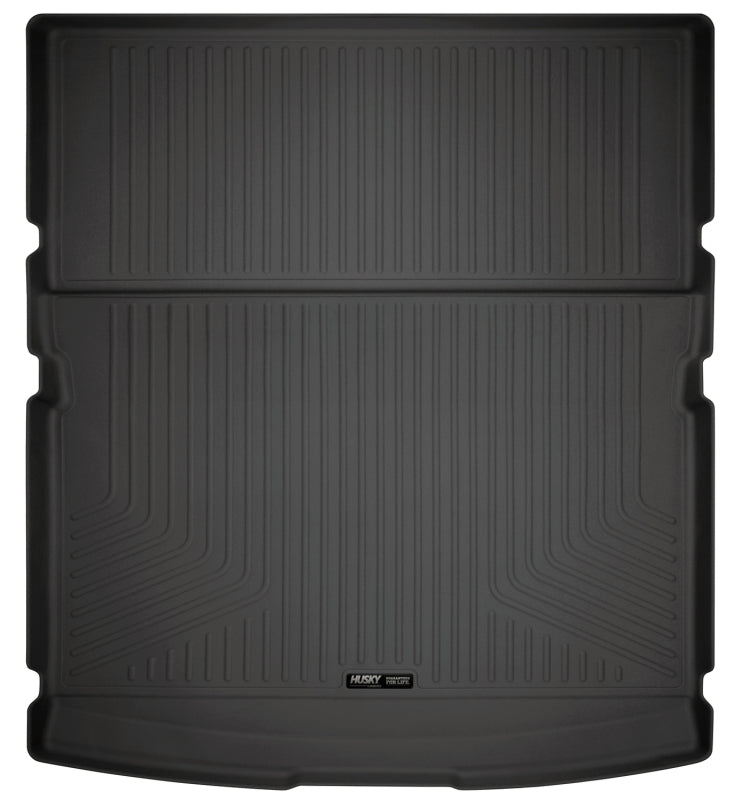 Husky Liners Rear WeatherBeater Cargo Liner - Ford Expedition, Lincoln Navigator 2018-2026 - Black (Behind 3rd Row) (23481)