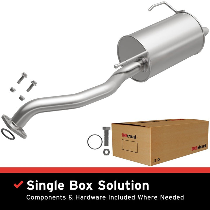 BRE Exhaust 14-17 Versa Note 1.6L Muffler Kit Muffler