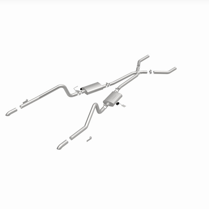 Magnaflow Performance Exhaust System C/B 70-72 Mopar E-Body 2.5 Cuda - OneFastShop