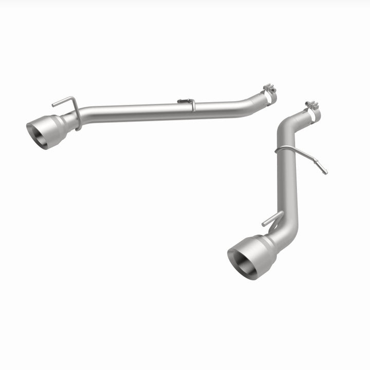 MagnaFlow Race Axle Back Exhaust System with Dual Polished Tips for 2016 Chevy Camaro 3.6L V6 - OneFastShop