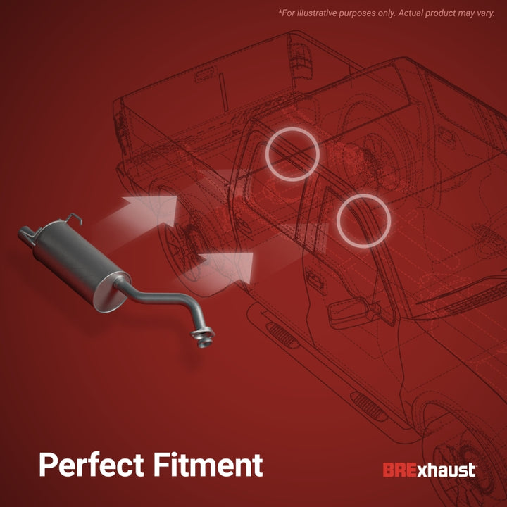 BRE Exhaust 1998–2002 Accord 3.0L Muffler Kit - OneFastShop