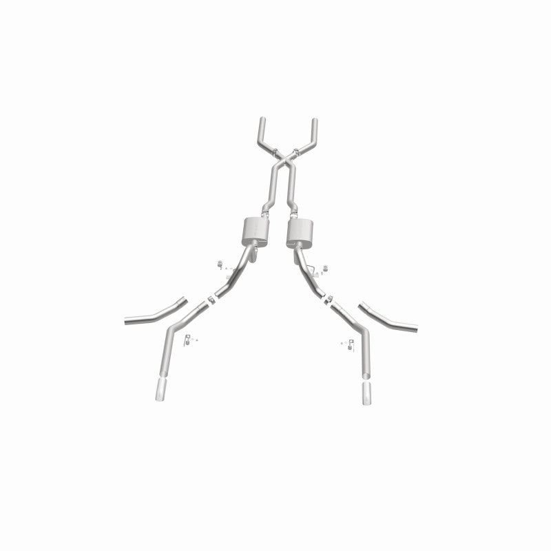 Magnaflow Crossmember-Back Performance Exhaust for 65-68 Chevy Impala All V8 Multiple Exit Options - OneFastShop