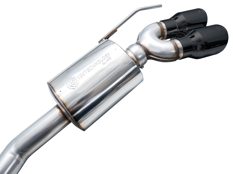 AWE Tuning Touring Edition Exhaust with Diamond Black Tips for 2020+ Ford Explorer ST