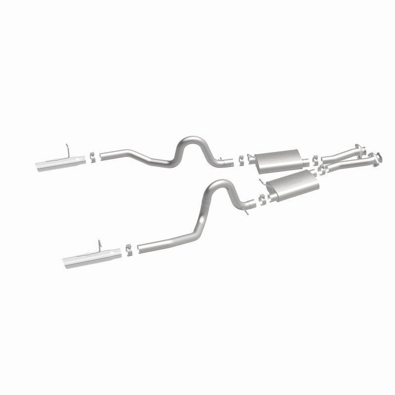 MagnaFlow Street Series Cat-Back Exhaust System Ford Mustang 5.0L 87-93 LX - OneFastShop