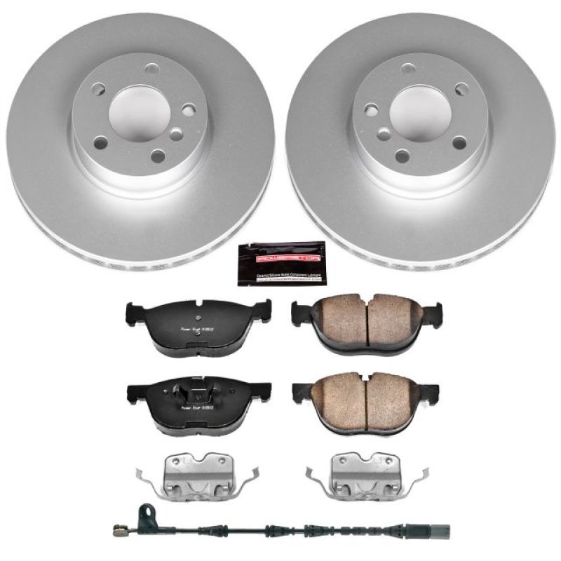PowerStop Front Z23 Evolution Sport Coated Brake Kit for 11-18 BMW X5 - OneFastShop