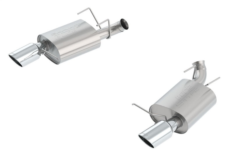 Borla Single Split Rear Exit S-Type Exhaust for Mustang GT/Boss 302 5.0L V8 RWD (13-14)