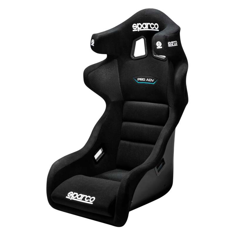Sparco Pro ADV QRT Fiberglass Racing Seat - Black