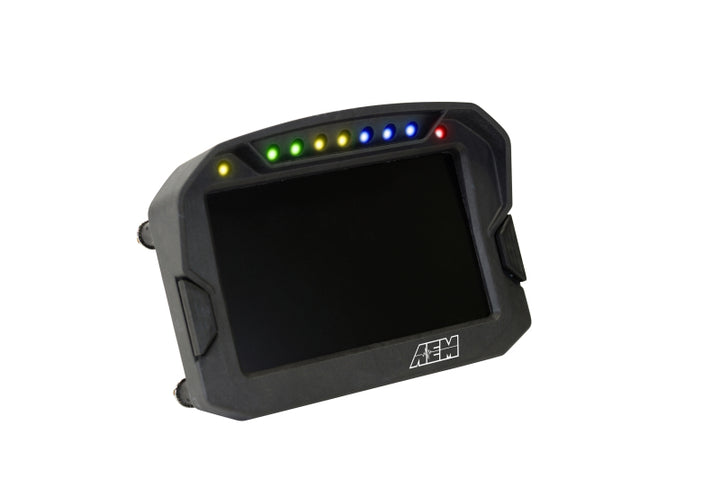 AEM CD-5LG Carbon Logging Digital Dash Display w/ Internal 10Hz GPS & Antenna - OneFastShop