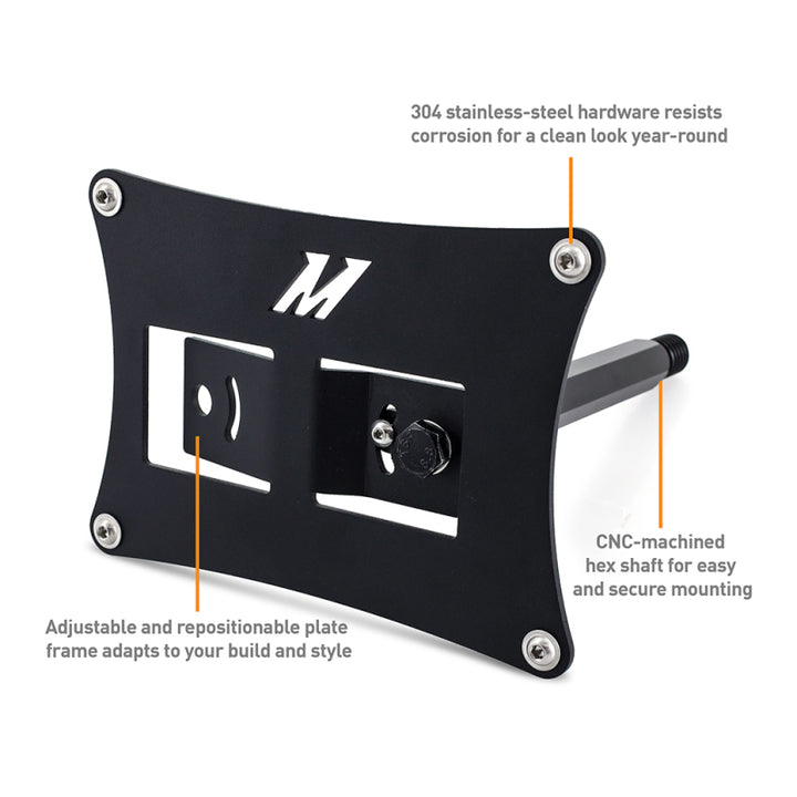 Mishimoto License Plate Relocation Kit for 2023+ Toyota GR Corolla - OneFastShop