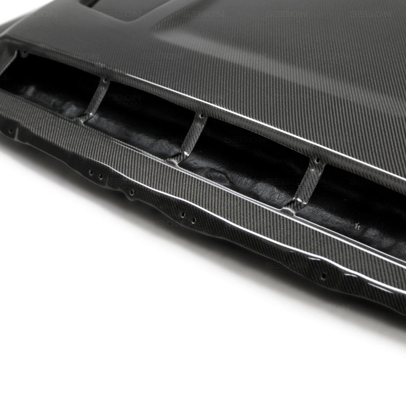 Seibon TS-Style Carbon Fiber Hood for 14-20 Toyota Tundra - OneFastShop