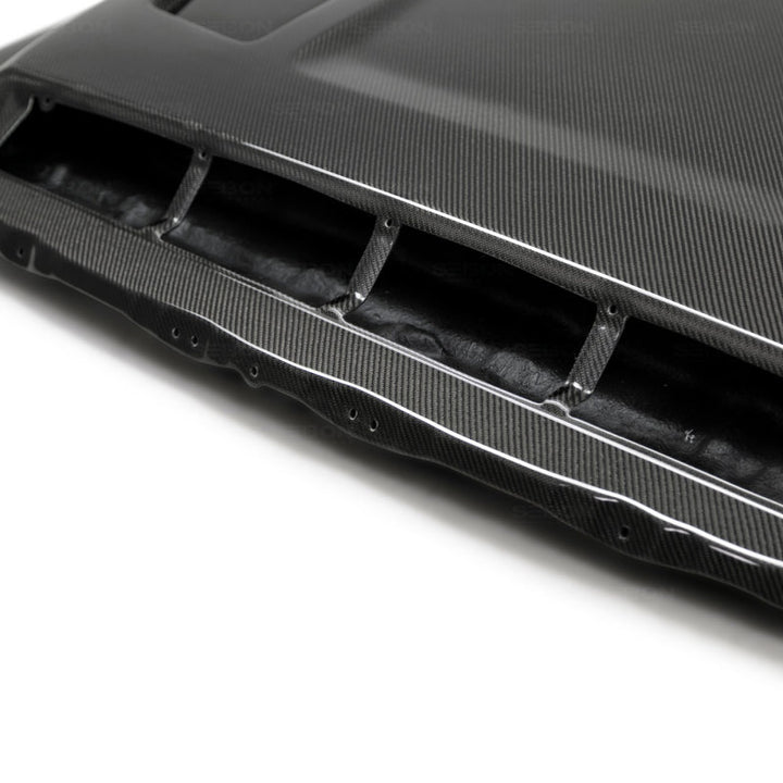 Seibon TS-Style Carbon Fiber Hood for 14-20 Toyota Tundra - OneFastShop