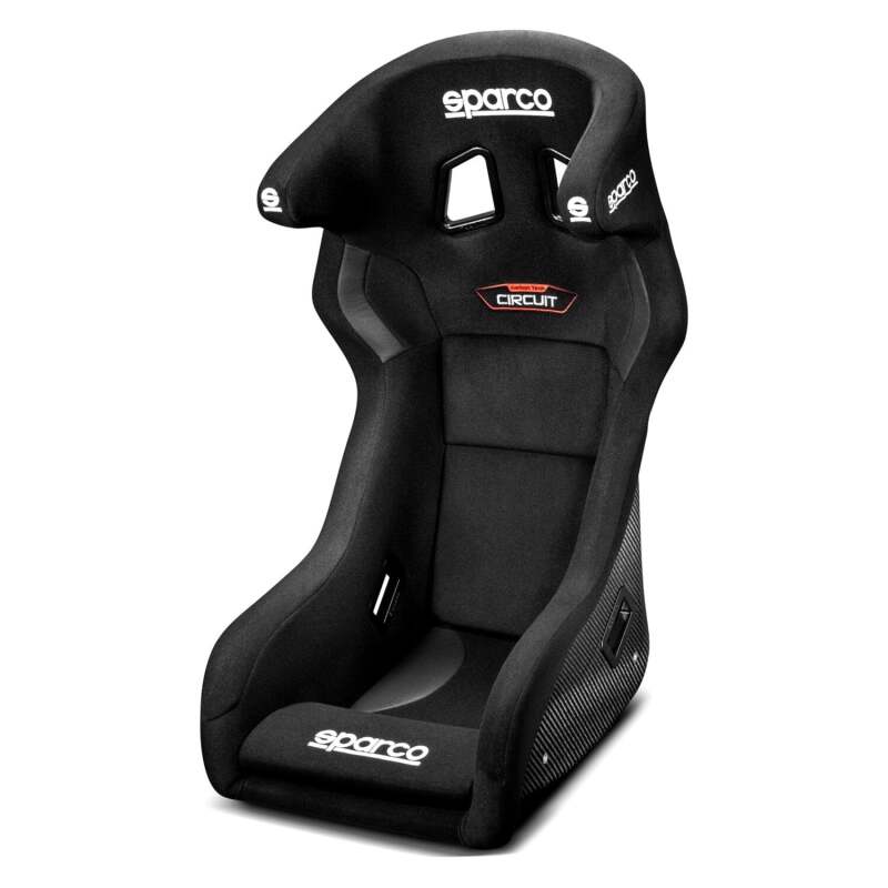 Sparco Circuit II Carbon Fiber Racing Seat - Black