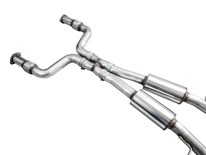 AWE Track Edition Catback Exhaust System with Diamond Black Tips for 2023 Nissan Z RZ34 RWD - OneFastShop
