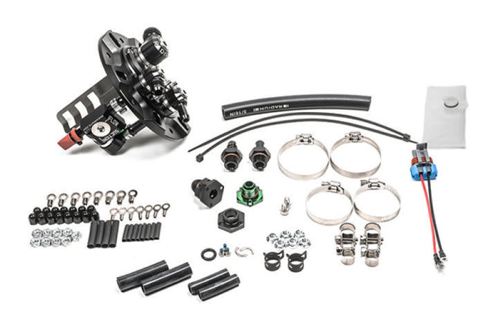 Radium Engineering Fuel Pump Hanger for Mitsubishi Evo 1–6 (Pump Not Included)