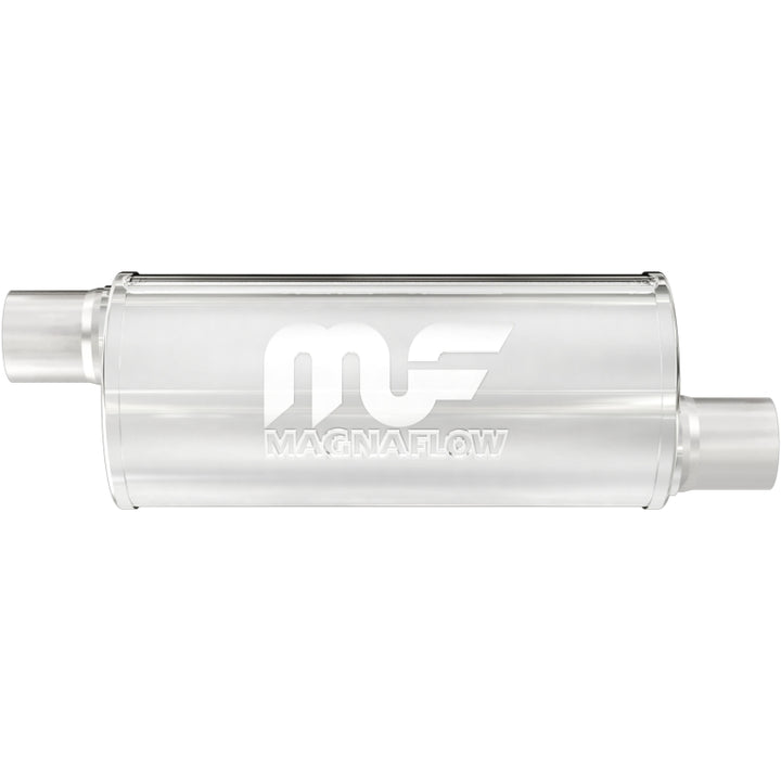 Magnaflow Muffler Mag SS 6X6 14 2.5/2.5 for Jeep Wrangler 2007-2018 - OneFastShop