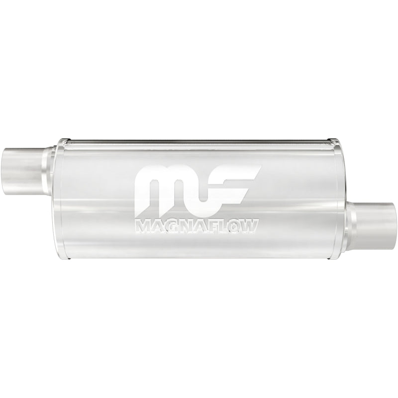 Magnaflow Muffler Mag SS 6X6 14 2.5/2.5 for Jeep Wrangler 2007-2018 - OneFastShop