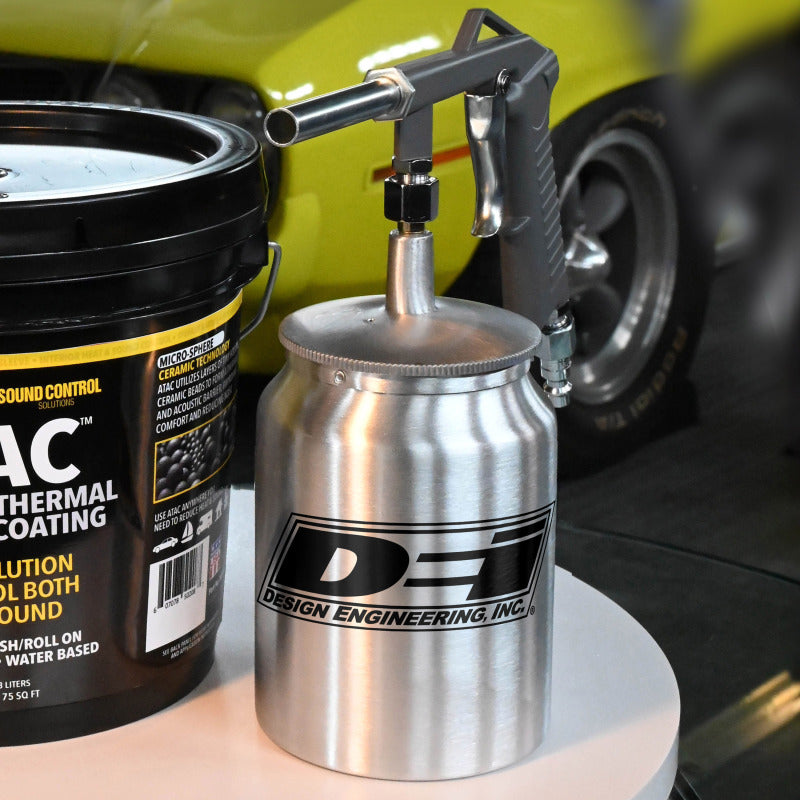 DEI ATAC Paint Spray Gun & Canister for Advanced Thermal Acoustic Coating