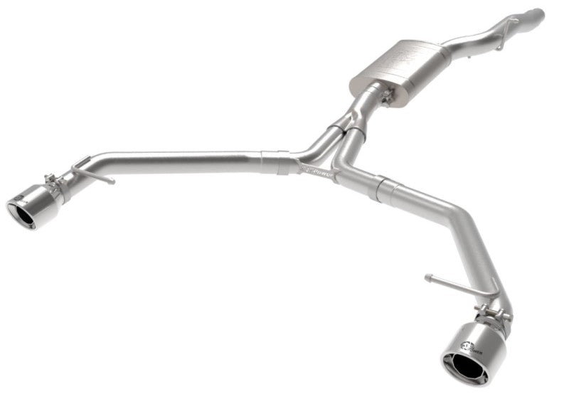 Afe MACH Force-Xp Stainless Steel Axle-Back Exhaust for Audi Allroad L4 (13-16)