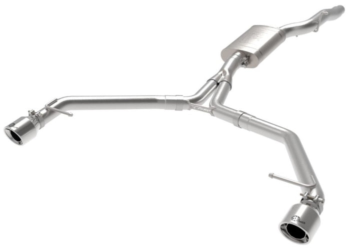 Afe MACH Force-Xp Stainless Steel Axle-Back Exhaust for Audi Allroad L4 (13-16)
