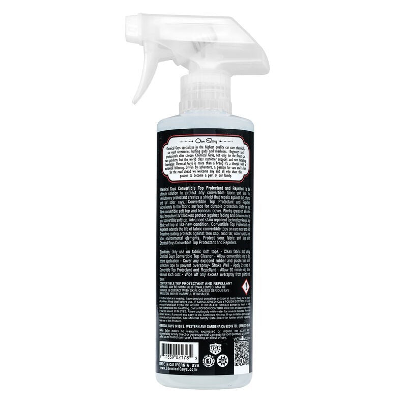 Chemical Guys Convertible Top Protectant & Repellent 16oz - OneFastShop