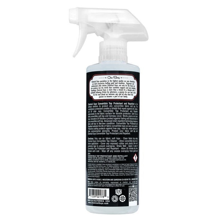 Chemical Guys Convertible Top Protectant & Repellent 16oz - OneFastShop